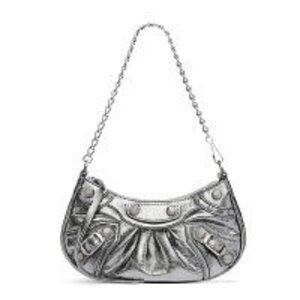 Balenciaga Le Cagole Bag Chain Metallic Silver